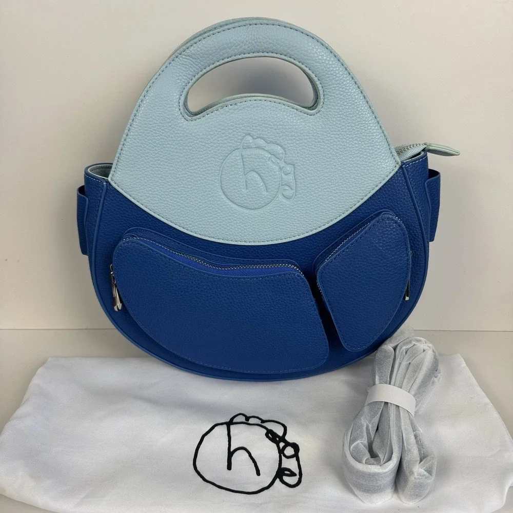 Homage Year OVA Manifestation Bag Intuitive Blue Crossbody Shoulder Bag Tote